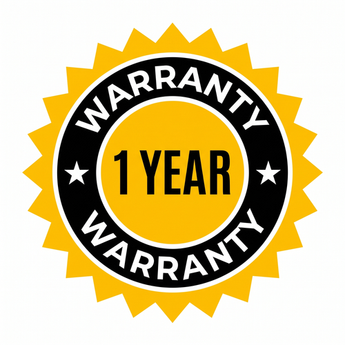 1 Year Warranty